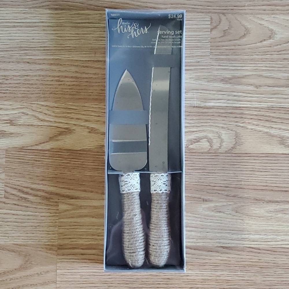 Wedding serving set